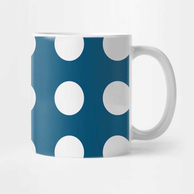 White Dots on Prussian Blue by PSCSCo